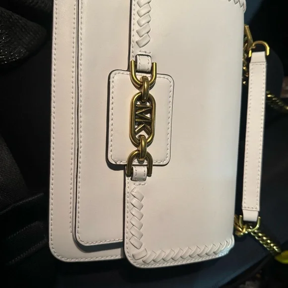 White Michael Kors Purse - Picture 2 of 9